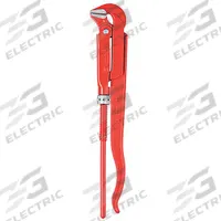 KNIPEX Pipe Wrench: Alloy Steel, 5 1/8 in Jaw Capacity, Serrated, 29 in Overall Lg, I-Beam (MPN 83 10 040). Key specifications — attr309808: I-Beam; attr309815: Alloy Steel; attr324941: KNIPEX.