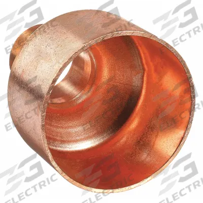 NIBCO Sweat Fitting Coupling: 1 1/2 in CTS x 3/4 in CTS, FTG x FTG - Wrot Copper Tube Fittings