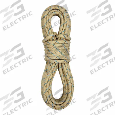 STERLING Rigging and Climbing Rope: Kernmantle, 7/16 in Dia, 900 lb Working Load Limit - Shock-Absorbing Rope