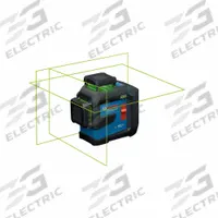 BOSCH Plane Laser: 3 Lines and 0 Dots, Green Beam, 3 Planes, 100 - 200 ft Range w/o detector (MPN GLL300-42GL). Key specifications — attr935979: AA; attr934757: BOSCH; attr936112: ±1/8 in @ 30 ft; attr936114: Pendulum Self-Leveling; attr935981: USB-C Charging Cord.