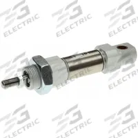 SMC Round Body Cylinder: 16 mm Bore, 25 mm Stroke, Non-Repairable, Stainless Steel, Rubber Cushion (MPN C85N16-25). Key specifications — attr1122958: Rotating Rod; attr942235: Stainless Steel; attr942202: SMC; attr942209: Aluminum; attr942227: Nose; attr942243: C85.