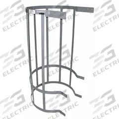 COTTERMAN Ladder Safety Cage: 5 ft Overall Ht, 30.5 in Inside Dia, Steel (MPN 5WC). Key specifications — Material: Steel; Ladder Section: Top; Brand: COTTERMAN.