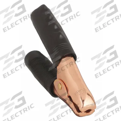 WESTWARD Battery Clamp: Parrot, Clamp, 800 A Max Current, 12V/24V, Copper, 1 to 4 AWG - Alligator Clips