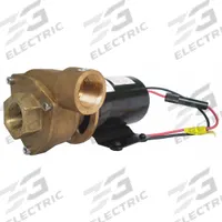 Marine Centrifugal Pump: Brass, 36V DC, 17 ft Max Head, 3/4 in , 3/4 in Intake and Discharge Size (MPN 5PXW9). Key specifications — Nameplate Voltage: 36V DC; Brand: DAYTON.