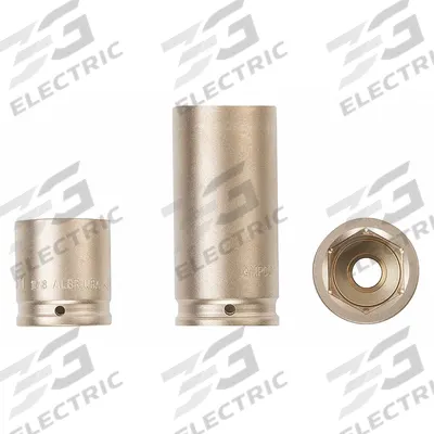 AMPCO Impact Socket: 3/4 in Drive Size, 30 mm Socket Size, 6-Point, Std - 3/4" Drive Metric Non-Sparking Impact Sockets