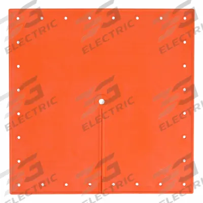 SALISBURY Insulating Blanket: Orange, IV, 22 in Lg, 22 in Wd, ASTM, 36,000 AC Max. Use Volt - Electrical Insulating Blankets