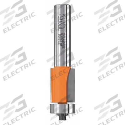 CMT Flush Trim Profile Router Bit: Fractional Inch, Carbide Tipped, 3/4 in Cutter Dia. - Flush-Trim Profile Router Bits