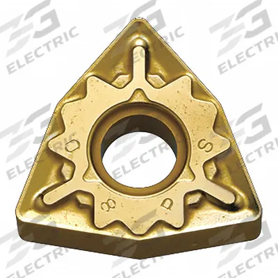 KYOCERA Turning Insert: WNMG432PS CA525 - Trigon (W) Indexable Turning Inserts