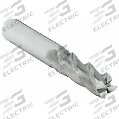 APPROVED VENDOR Square End Mill: Carbide, 4 Flute, 1/2" Mill Dia, 1-1/2" LOC, 4" OAL (MPN 215-001059) - General Purpose Carbide Square End Mills