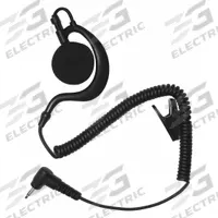 EARPHONE CONNECTION Listen-Only Earpiece: Fits Universal, Ear Hook, Black, 2.5 mm Jack (MPN EP2BCLS). Key specifications — Connector Type: 2.5 mm Jack; Compatible Radio Series: Universal; Push To Talk: No; Manufacturer Part Number: EP2BCLS; Brand: EARPHONE CONNECTION.