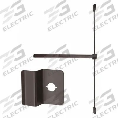VON DUPRIN Exit Device: 4 ft Max Door Wd - Rim Push Bars