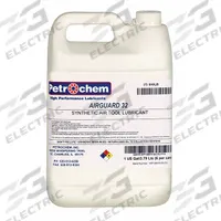 PETROCHEM Air Tool Oil: Synthetic, -50°F Min. Op Temp., 450°F Max. Op Temp., NSF H2, Can (MPN AIRGUARD 32-001). Key specifications — attr1321222: Synthetic; attr1321226: 10W; attr1321227: 134; attr1321244: PETROCHEM; attr1321245: Can.