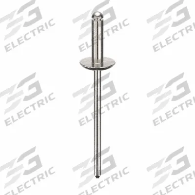 APPROVED VENDOR Blind Rivet,1.764" L,0.125" dia,PK500: Inch, 1 49/64 in Overall Lg, 29/64 in Body Lg - Large Flange Blind Rivets