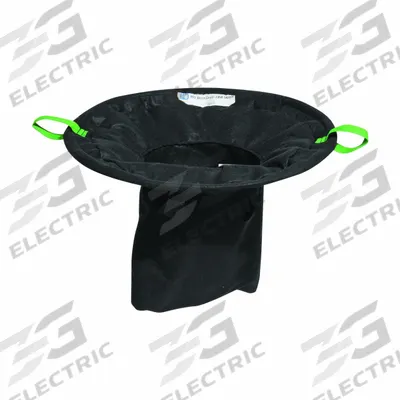 PIG Stormwater Framed Drain Insert: Floatables/Sediment, 30 in dia x 18 1/2 in H - Adjustable-Frame Insert Street Drain Filters