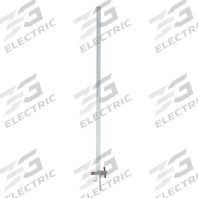 KIMBLE Straight Bore Buret: 50 mL, A, 748 mm, ±0.05 mL, 0.1 mL Inc - Class A Glass Burets