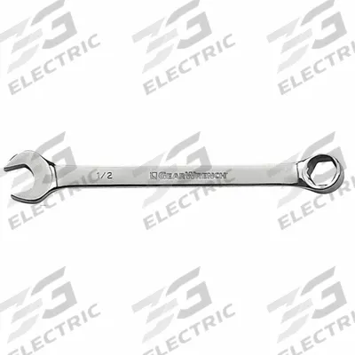 GEARWRENCH Combination Wrench: Alloy Steel, Chrome, 3/4 in Head Size, 9 3/4 in Overall Lg - SAE 6-Point Combination Wrenches
