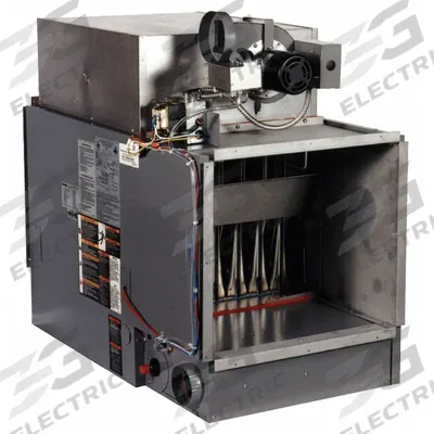 Dayton Gas-Fired Duct Furnace: 150,000 BtuH Heating Capacity Input, Aluminized Steel - Gas-Fired Duct Furnaces