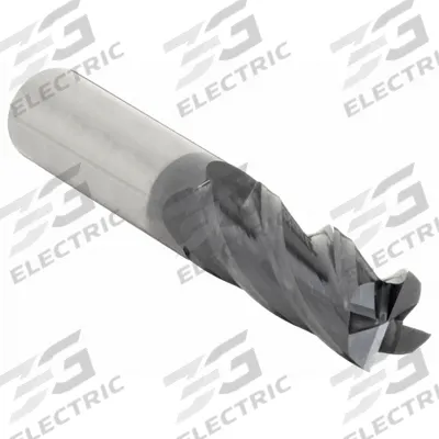 APPROVED VENDOR Square End Mill: Carbide, AlTiN Coated, 4 Flute, 1/2" Mill Dia, 2" LOC - General Purpose Carbide Square End Mills