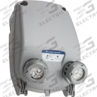 Emergency Light: 15.2 W_12.84 W Lamp Watt, 11 W Emergency Watt, 120 to 347 V AC, Thermoplastic, Gray (MPN INDL SP640L UVOLT LTP SDRT AELR). Key specifications — Input Voltage: 120 to 347 V AC; Housing Material: Thermoplastic; Mounting Type: Surface; Housing Color: Gray; Lighting Technology: LED; CA Title 20 Compliant: Yes; Environmental Rating: Wet Location Rated; Remote Capable: Yes.