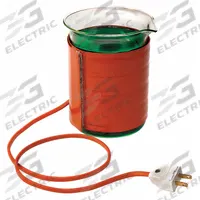 BRISKHEAT Beaker Heater: 232°C Op Temp - Max, 17 1/4 in Overall Lg, 4 1/4 in Overall Wd, 350 W Watt (MPN GBH1000-1). Key specifications — Requires Controller: Controller Required; Brand: BRISKHEAT; Features: Fits Griffin and Standard Size Beakers; Heating Device Outer Material: Silicone Rubber; Includes Controller: No; Includes Grounded Wire: Ungrounded; Backing Type: No Backing; For Beaker Size: 1 L.