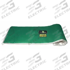 UNITHERM Insulated Throw Blanket: For 0 in to 4 in Circumference, Ceramic Fiber, 4 ft Cover Wd (MPN TB4848M). Key specifications — Color: Green; Cover Type: Throw Blanket; Fastening System: Magnets; For Valve Type: Universal; Jacket Material: Teflon Coated Fiberglass Cloth; Brand: UNITHERM; For Fitting Type: Straight Pipe Sections.