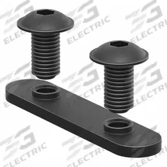 Bolt Assembly: 5/16" -18 Size, 11/16 in Thread Lg, Flanged Button Head Socket Cap, 15 Series, 6 PK (MPN 3355-6). Key specifications — Fastener Type: T-Nut; Fastener Head Type: Flanged Button Head Socket Cap; Material: Steel; Finish: Black Zinc-Plated; T-Slot Fastener Type: Bolt Assembly; Threaded Hole Location: Double; Compatible Series: 80/20 15 Series; System of Measurement: Inch.
