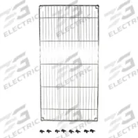 APPROVED VENDOR Shelving: For 3TPA2/3TPA5, For 3TPA2/3TPA5, 175 lb Cap, Chrome, Gray, Steel (MPN MHL2448CG). Key specifications — Material: Steel; Color: Gray; Finish: Chrome; For Use With Mfr. Model Number: 3TPA5; Manufacturer Part Number: MHL2448CG; Brand: APPROVED VENDOR; For Use With Grainger Item Number: 3TPA5; Accessory Type: Shelf.