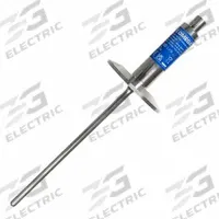 OMEGA Long-Life & High-Accuracy RTD Probes: 3 in Probe Lg, 2" Tri-Clamp, Class A, -40°C to 85°C (MPN PRTXS-2.0T-1/4-3-IO). Key specifications — Process Mounting: 2" Tri-Clamp; Brand: OMEGA; Accuracy: Class A; For Media Type: Water.