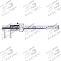 MITUTOYO Outside Point Jaw Digital Caliper: 0 in to 6 in /0 mm to 150 mm, Cabled, Point Edge, IP67 (MPN 573-752-20). Key specifications — attr1184461: +/-0.0015 in; attr1184462: 0.0005 in/0.01 mm; attr1184471: Inside; attr1184472: Point Edge; attr1184496: MITUTOYO.