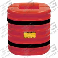 APPROVED VENDOR Column Protector: 24 in, 12 in, 12 in, Round/Square, 12 in Compatible Column Dia (MPN 172412RED). Key specifications — Color: Red; Minimum Compatible Column Length: 24 in; Brand: APPROVED VENDOR; Material: HDPE.