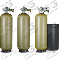 NORTH STAR Multi-Tank Water Softener: Commercial, 5 Tanks, 2 in Valve, 198,000 Max. Grain Capacity (MPN PA192T-1). Key specifications — Connection Type: NPT; Brand: NORTH STAR.