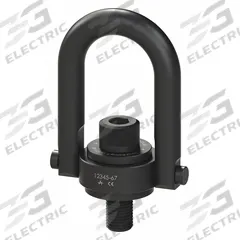ADB HOIST RINGS Hoist Ring: Pivot/Swivel, Black Oxide-Coated Steel, 5/16"-18, Max. 800 lb (MPN 23052). Key specifications — Brand: ADB HOIST RINGS; Thread Size: 5/16"-18; Operation: Lifting.