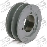 APPROVED VENDOR V-Belt Pulley: B36, 2 Groove, 3.95 in OD, Bushed Bore, SH, Quick Detachable (MPN 362B). Key specifications — Pulley Industry Number: B36; Pitch Diameter: 3.6 in (5L, B); For Belt Section (broad, with similar types): 4L, A, or AX.