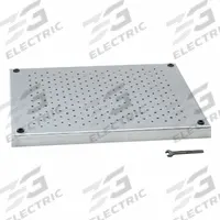 HEIDOLPH Perforated Platform: 16 in Overall Lg, 16 in Overall Wd, Perforated Platform (MPN 036303380). Key specifications — Brand: HEIDOLPH; Compatible with Manufacturer Model Number: 036130200 (Unimax 2010); Includes: (1) Aluminum Base Plate; Material: Stainless Steel; Product Type: Perforated Platform.
