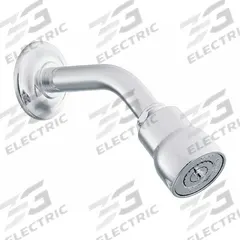 CFG Fixed Showerhead: Capstone, 2.5 gpm Fixed Showerhead Flow Rate, Brass, Chrome Finish, Single (MPN 41916). Key specifications — Series: Capstone.