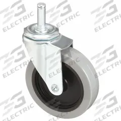 APPROVED VENDOR Stem Caster: Swivel, No Brake, 4 in Wheel Dia., 1 in Wheel Wd, Polyurethane, Plastic (MPN 32J801). Key specifications — attr1111099: APPROVED VENDOR; attr1111095: Gray; attr1176855: Swivel.