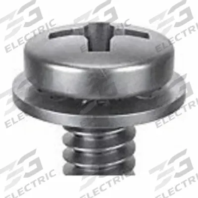 SEMS Screw: Internal Tooth, #8-32 Thread Size, 5/8 in Lg, Stainless Steel, Passivated - Machine Screws with Internal Tooth Lock Washers