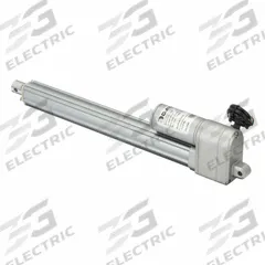 DUFF-NORTON Linear Actuator: LT, 27 lbf Rated Load, 9.8 in Stroke, 12V DC, IP66 (MPN LT25-1-250P). Key specifications — Nut Material: Plastic; Position Feedback Option: Potentiometer.