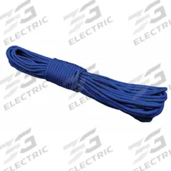 ALL GEAR General Purpose Utility Rope: Braid, 1/4 in Dia, 120 lb Working Load Limit, Polyester, Blue (MPN AGUH14100). Key specifications — Brand: ALL GEAR.