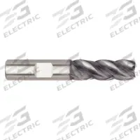 WIDIA HANITA Square End Mill: Carbide, AlTiN Coated, 4 Flute, 5/8" Mill Dia, 1-1/4" LOC, 3-1/2" OAL (MPN 4V0516006ST)