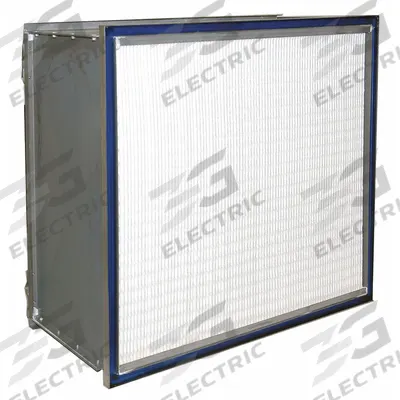 GRAINGER Air Filter: 24 in x 24 in x 12 in, 99.97% Filter Efficiency - 99.97% True HEPA Air Filters