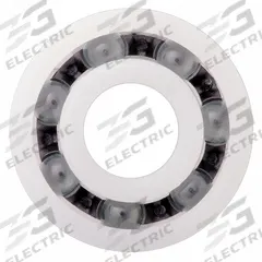 IGUS Polymer Ball Bearing: 6001, Open, 12 mm Bore, 28 mm OD, 8 mm Wd, Polymer Ring, Glass Ball (MPN B6001B1G). Key specifications — System of Measurement: Metric; Bearing Industry Number: 6001.