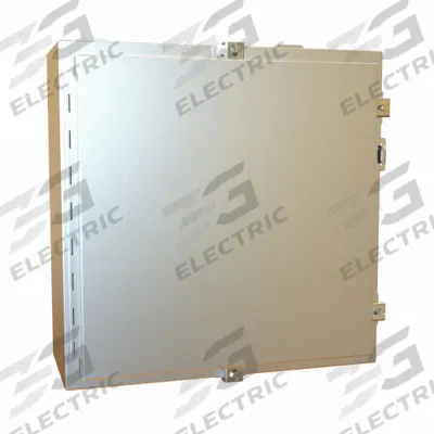 HAMMOND Electrical Enclosure: Stainless Steel, 20 in x 20 in x 8 in, NEMA 12/13/3R/4/4X - Stainless Steel Enclosures