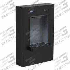 SLOAN Bottle Filling Station: On-Wall, Non-Refrigerated, Galvanized Steel, Black, 19 in Overall Wd (MPN DRS100-FIL-UNREF-BLK). Key specifications — Housing Material: Galvanized Steel; Brand: SLOAN; Chilling Capacity: Non-Refrigerated.