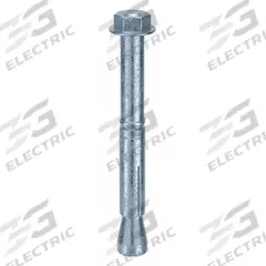 MKT FASTENING Wedge Anchor Bolt: 147 mm Overall Lg, 18 mm Dia, M12 Thread Size, Steel, Steel, 20 PK (MPN M14325301). Key specifications — Brand: MKT FASTENING; Anchor Type: Wedge; Finish Type: Zinc Plated.