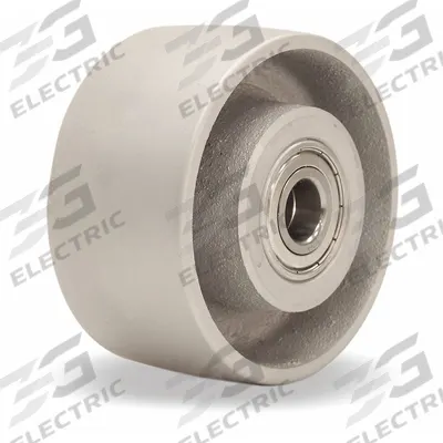 APPROVED VENDOR Caster Wheel: 4 in Wheel Dia., 2 in Wheel Wd, Iron, 800 lb Load Rating - Heat-Resistant Iron Tread Wheels