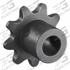 TSUBAKI Sprocket: One-Sided Hub, For Single Strands, 25, 9 Teeth, 0.731 in Pitch Dia, Steel (MPN 25B9). Key specifications — Brand: TSUBAKI.