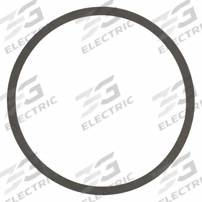 GARLOCK Sanitary Gasket: PTFE/316L Stainless Steel, I-Line, Std Style - I-Line Sanitary Gaskets