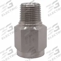 RAY Pressure Gauge Snubber: Stainless Steel, Piston, Stainless Steel NPT, 15,000 psi Max. Pressure (MPN 023SS). Key specifications — Snubber Type: Piston; Connection Type: NPT; Brand: RAY; Material: Stainless Steel; Compatible Liquids and Gases: Gases.