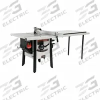 JET Table Saw: 115 V AC Volt, 7.4 A Current, 10 in Blade Dia., 52 in Max. Cut Wd Right of Blade (MPN JPS-10). Key specifications — attr1170561: JET; attr1190182: PROSHOP.